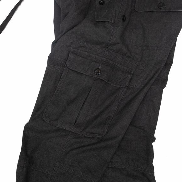 980$ Dolce & Gabbana Multipocket Cargo Military Grey Cotton Pants 48/32 - Picture 9 of 12